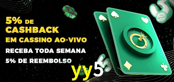 Promoções do cassino ao Vivo yy5